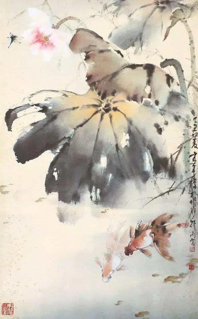 當今中國台灣畫壇第一人？ 荷花作品集萃！