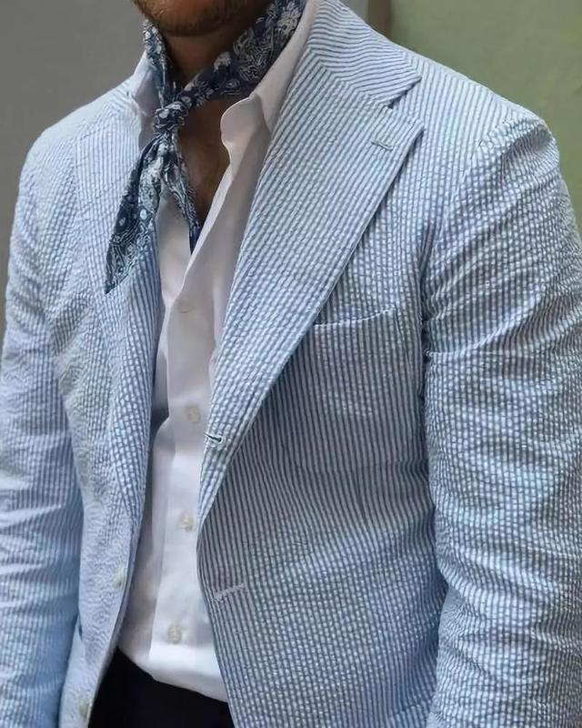 會穿泡泡紗單品的男人，衣品都不會差！