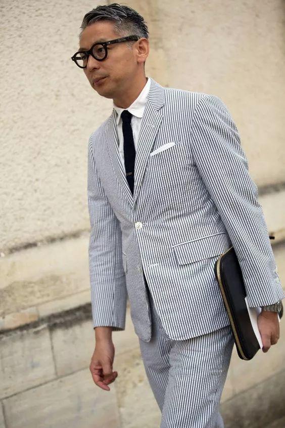 會穿泡泡紗單品的男人，衣品都不會差！