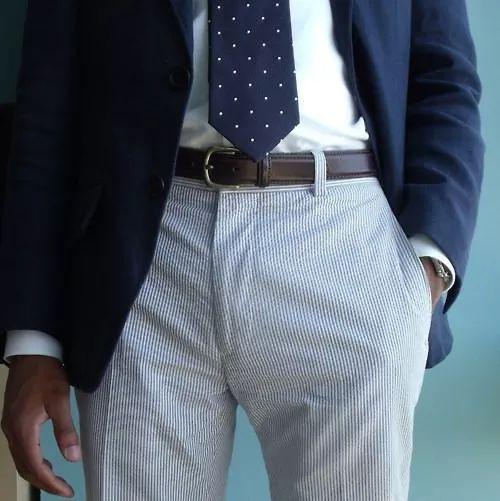 會穿泡泡紗單品的男人，衣品都不會差！