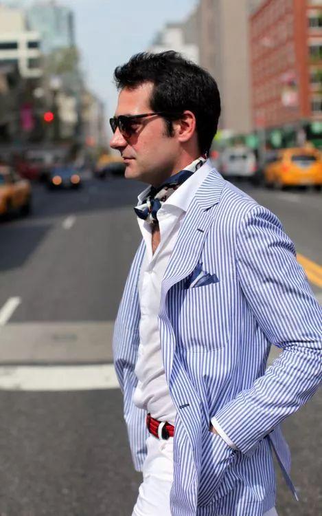 會穿泡泡紗單品的男人，衣品都不會差！