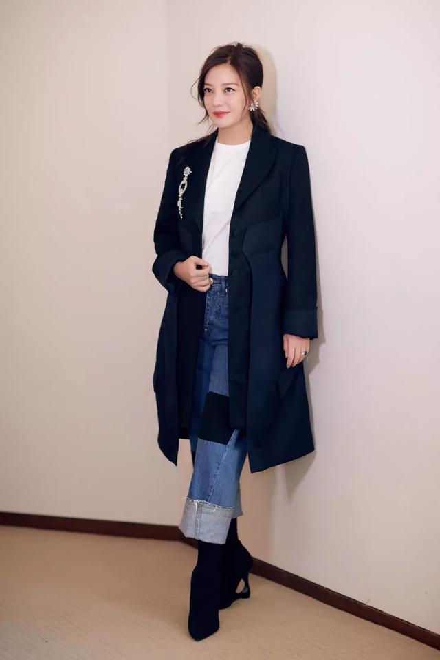 闊腿褲配襪靴,粗短腿的救星