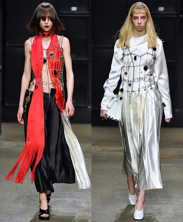 今年最時髦的元素竟然是一條鐵鎖鏈?