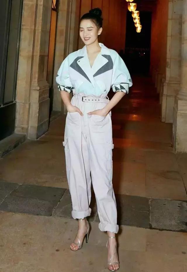 襯衫+闊腿褲，春季顯高又舒適的超美組合！