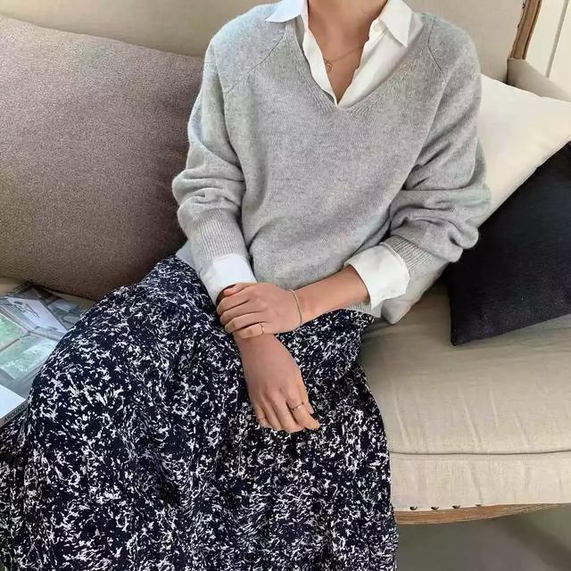 今年流行“ 疊穿”，太洋氣了！