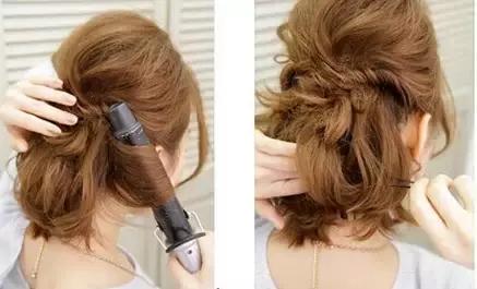 短髮也能百變扎發，一分鐘讓你變女神！