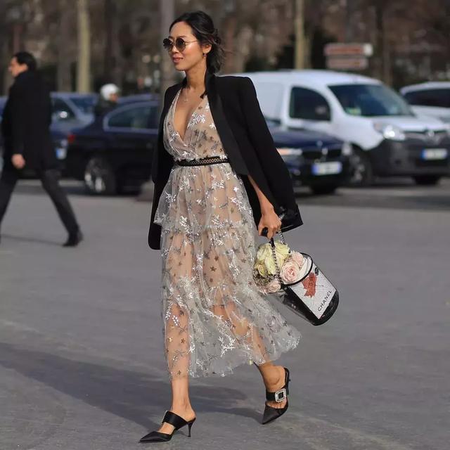 穿黑西裝的女人，帥爆了！