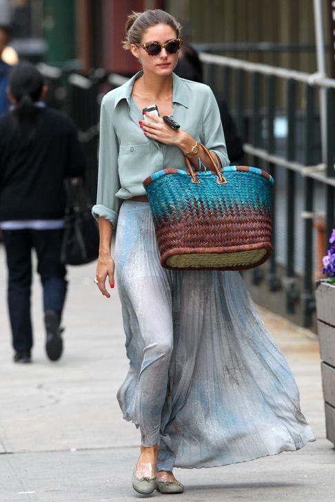 名媛時尚也學得會，奧利維亞·帕莫一件單品，讓你借鑒職場穿搭