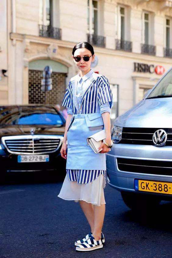 裙子+裙子=入夏“王炸”搭配,誰穿都時髦!