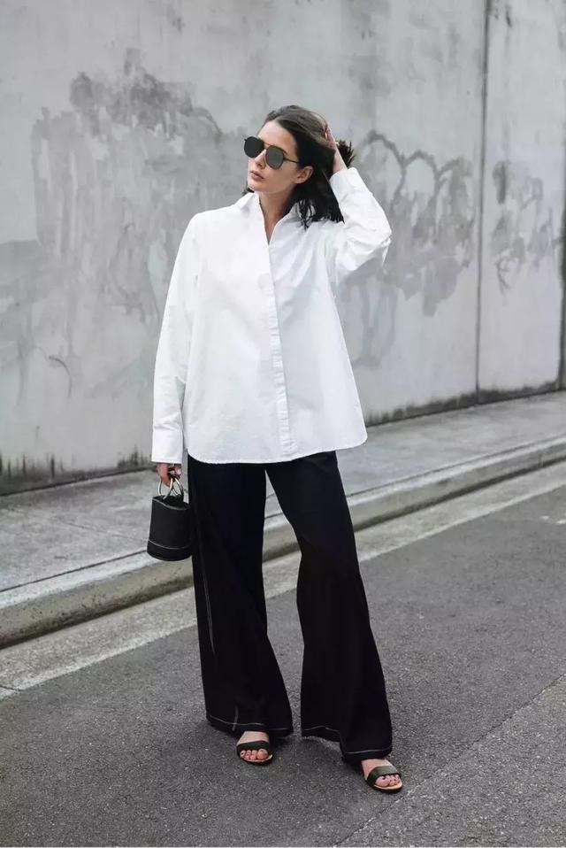 襯衫+闊腿褲,讓你從春天潮潮潮到夏天!