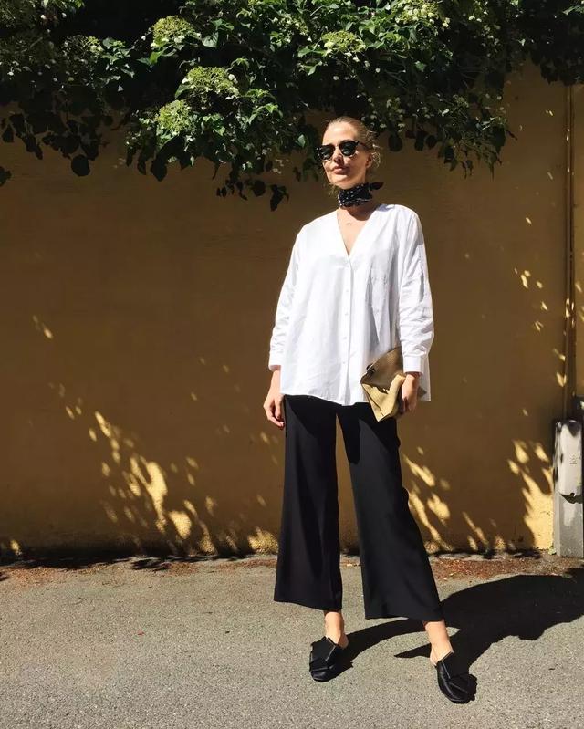 襯衫+闊腿褲,讓你從春天潮潮潮到夏天!