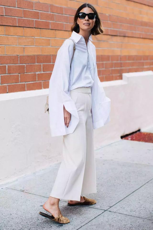 襯衫+闊腿褲,讓你從春天潮潮潮到夏天!