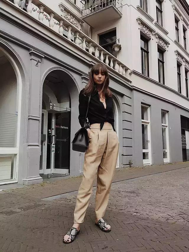 襯衫+闊腿褲，讓你從春天潮潮潮到夏天！