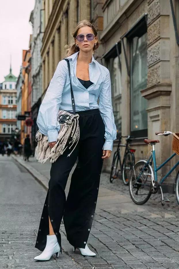 襯衫+闊腿褲,讓你從春天潮潮潮到夏天!