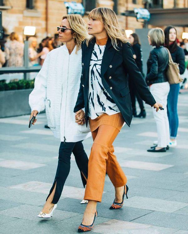 澳大利亞時裝周秀場外街拍特輯：時髦與實穿兼得是她們制勝法寶