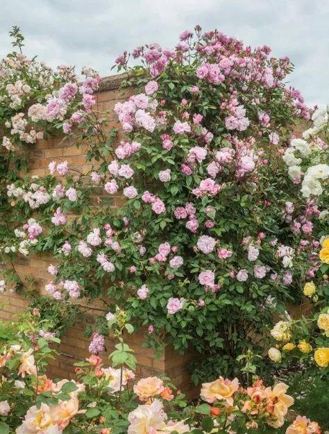 50座月季花牆，誰看了都不想走，讓你過足眼癮！