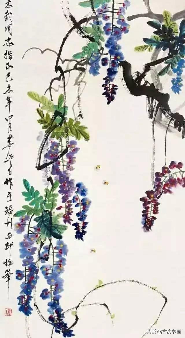 好畫如茶，耐品；好畫如酒，醉人