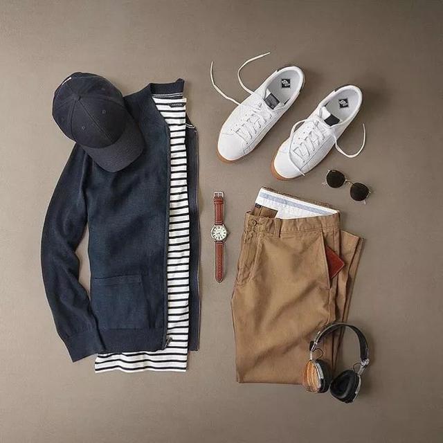 男士休閒褲，卡其色最好看了