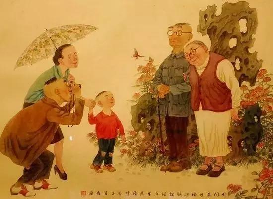 有一種幸福叫:上有老下有小