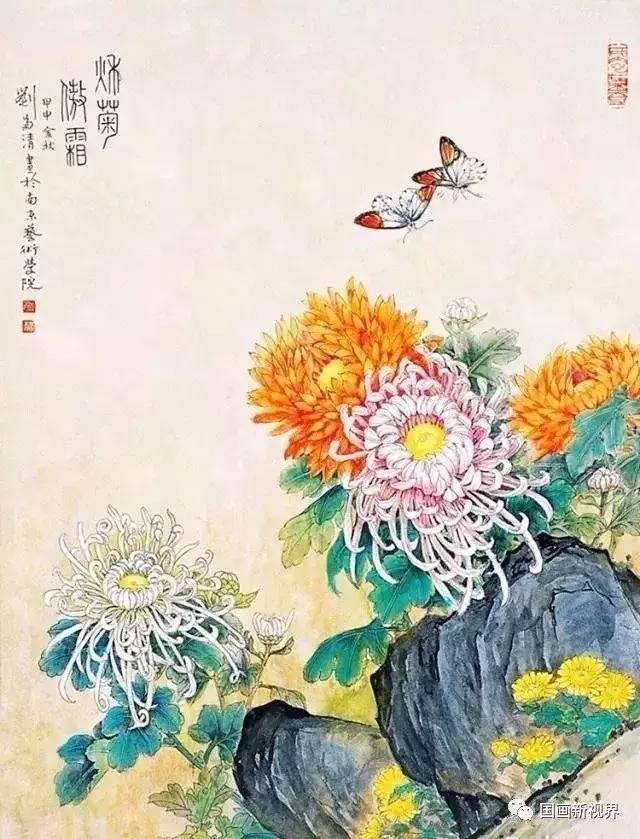 秋菊圖！ 美不勝收