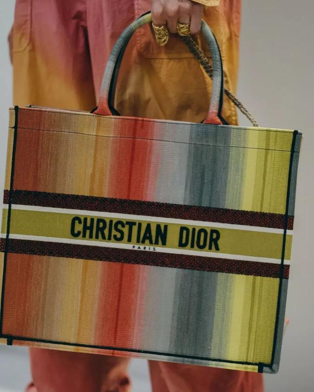 放大直擊美麗的迪奧Dior 2020春夏秀中的大包袋