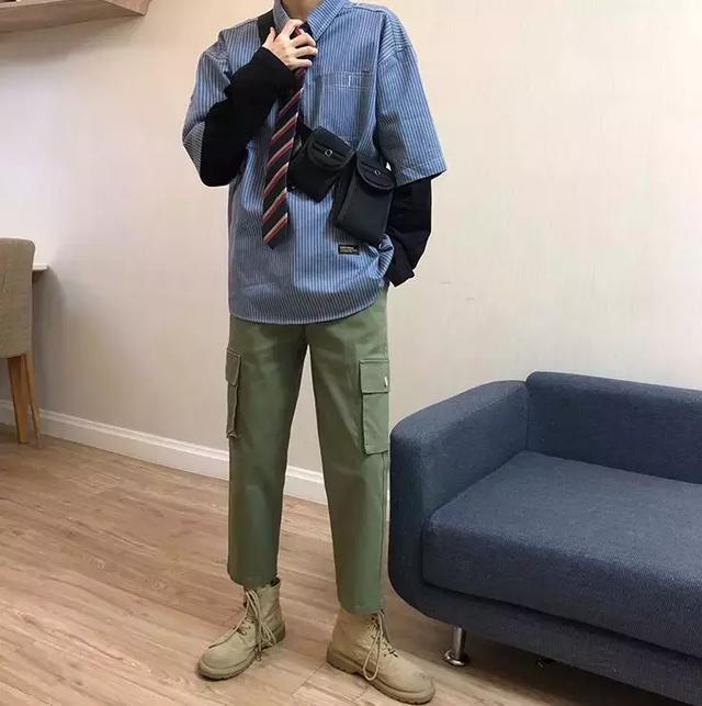 男士襯衫這樣穿,魅力十足