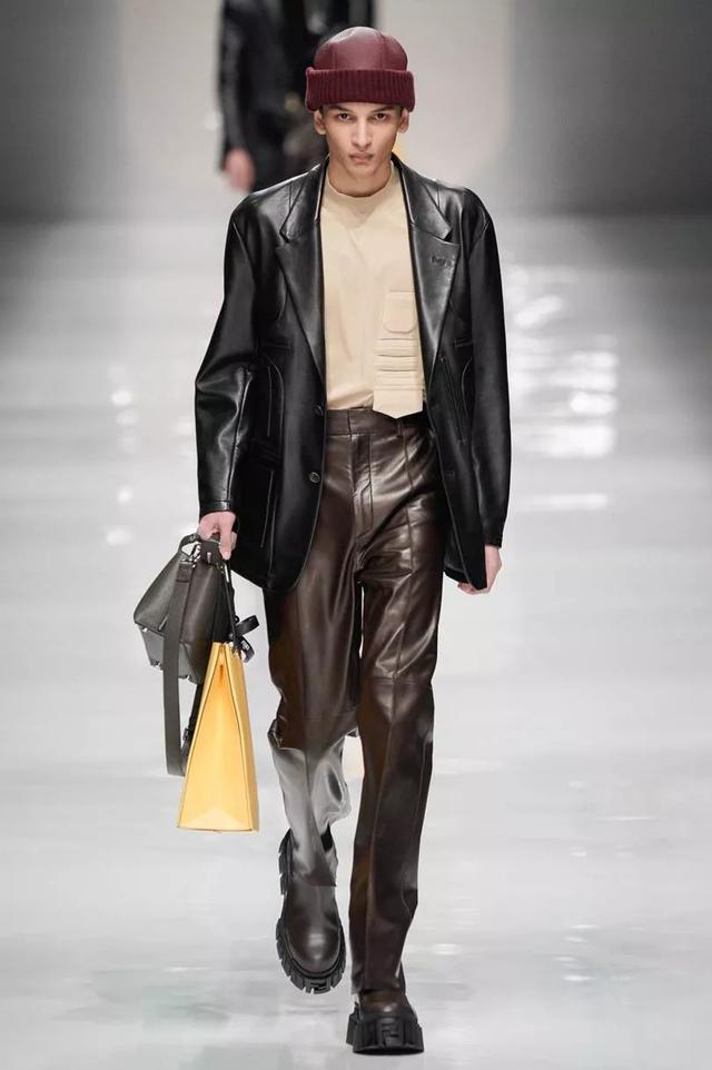 芬迪Fendi 2020秋冬男裝秀