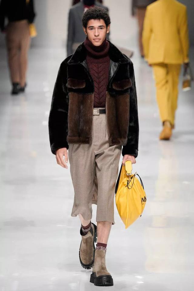 芬迪Fendi 2020秋冬男裝秀