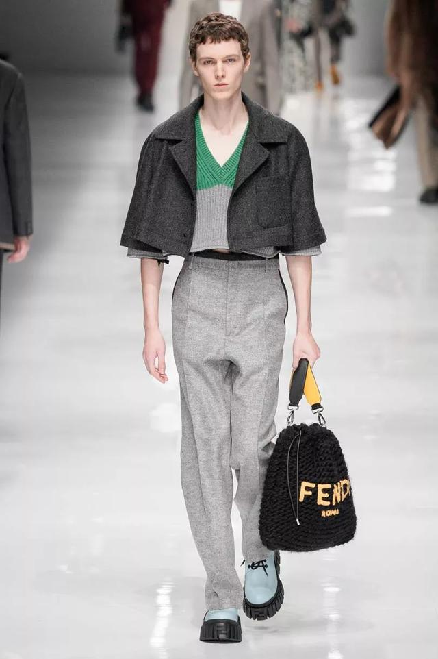 芬迪Fendi 2020秋冬男裝秀