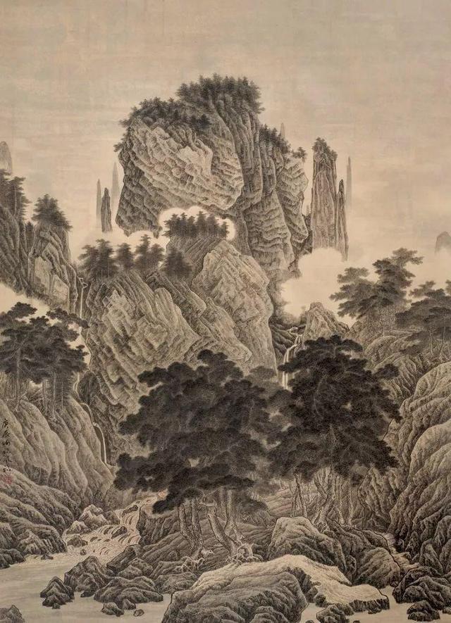 中國國畫：30幅山水畫，每一張都可以當手機屏保了，收藏了