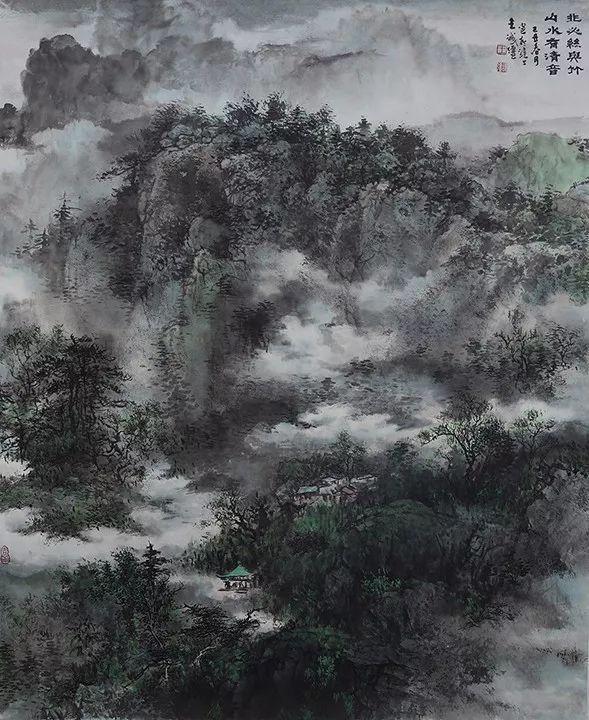 中國國畫：30幅山水畫，每一張都可以當手機屏保了，收藏了
