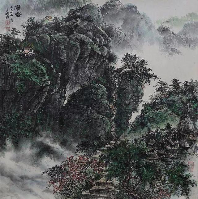 中國國畫：30幅山水畫，每一張都可以當手機屏保了，收藏了