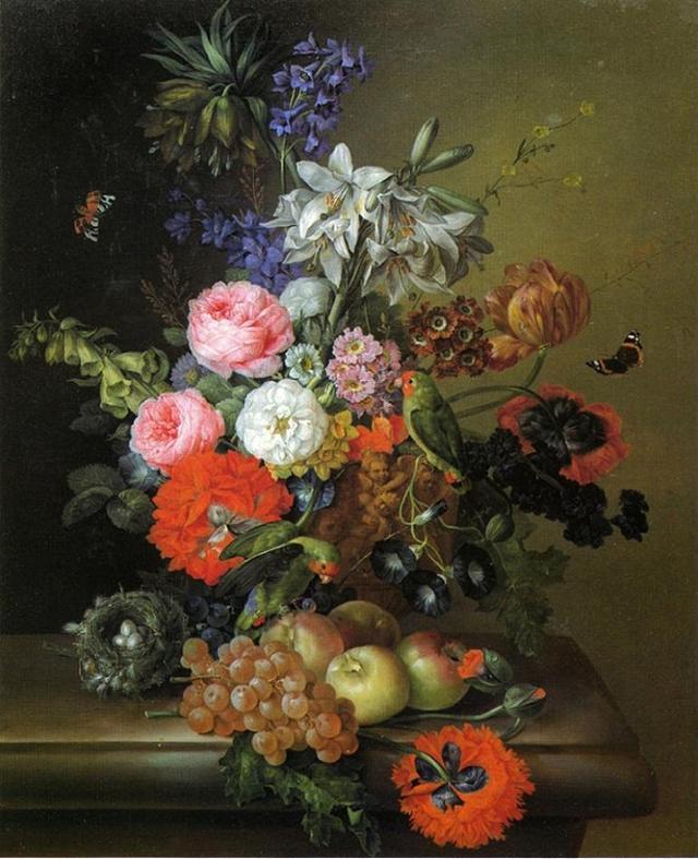 Johnson Heade：能聞到香氣的花兒作品