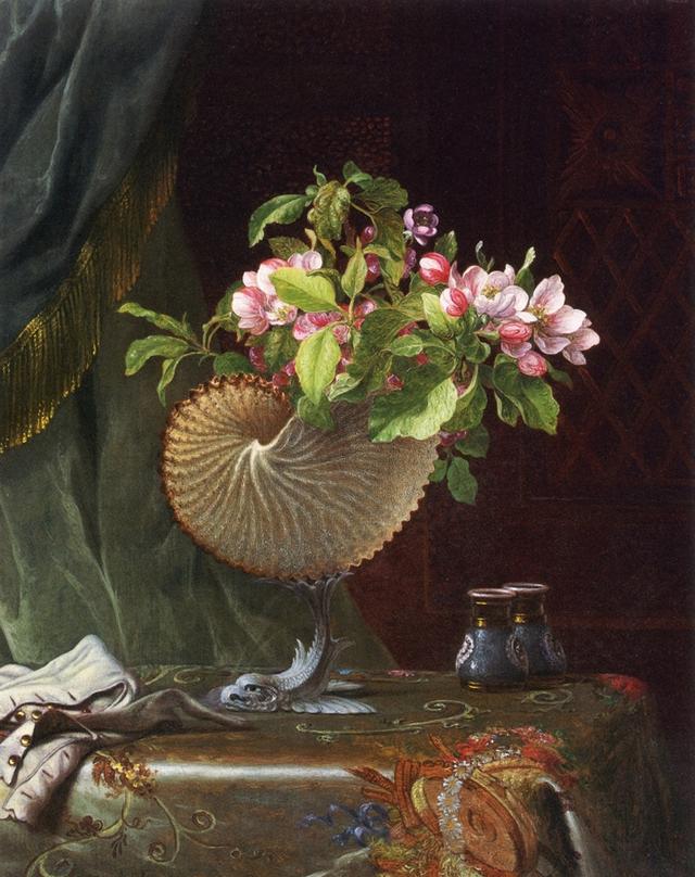 Johnson Heade：能聞到香氣的花兒作品