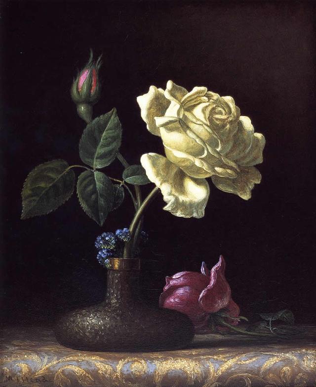 Johnson Heade：能聞到香氣的花兒作品