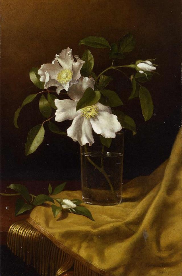 Johnson Heade：能聞到香氣的花兒作品