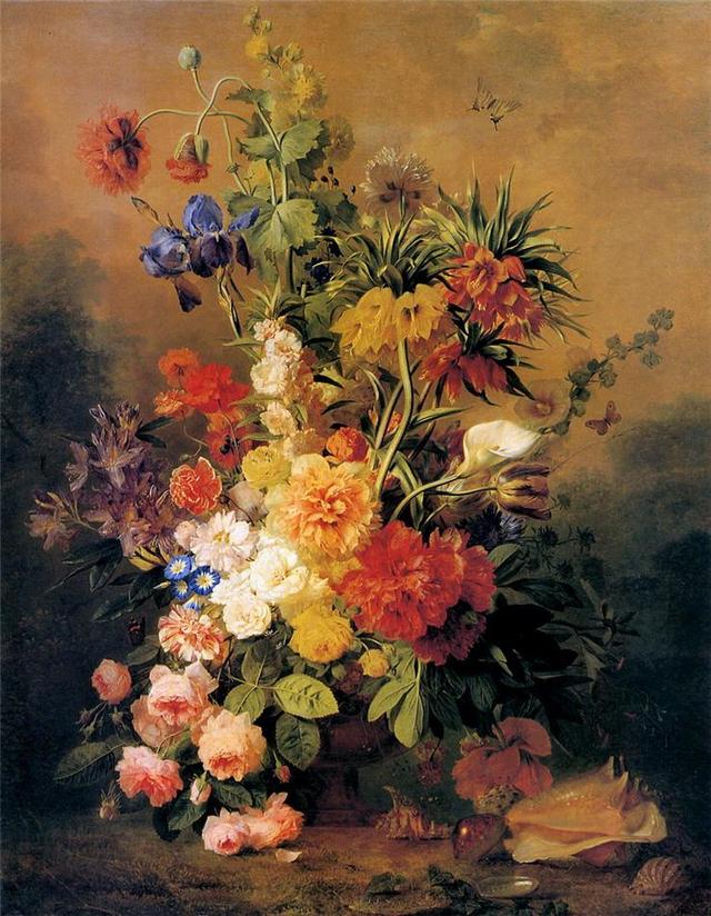 Johnson Heade：能聞到香氣的花兒作品