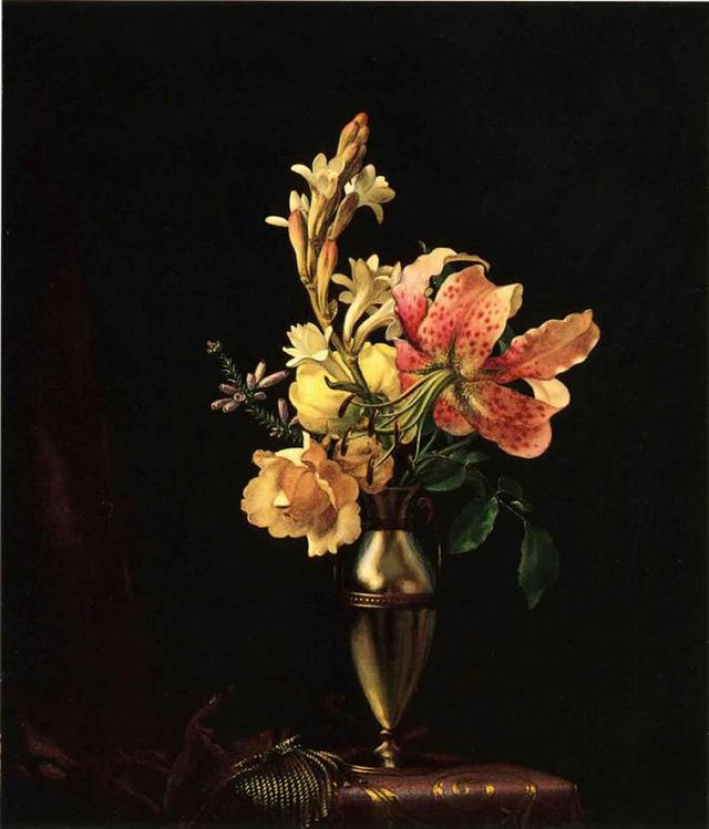 Johnson Heade：能聞到香氣的花兒作品