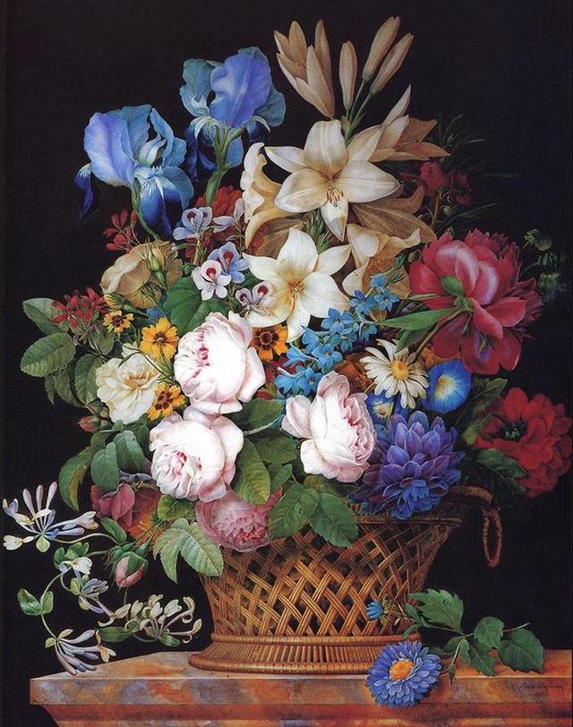 Johnson Heade：能聞到香氣的花兒作品