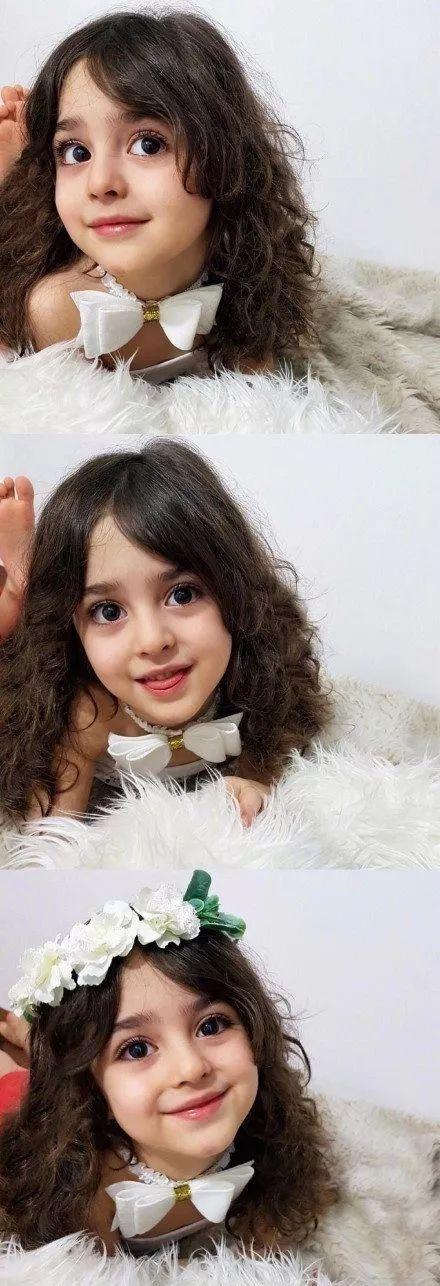 伊朗8歲小女孩被稱為“全球最美”！ 因太美，父親辭職做貼身保鏢
