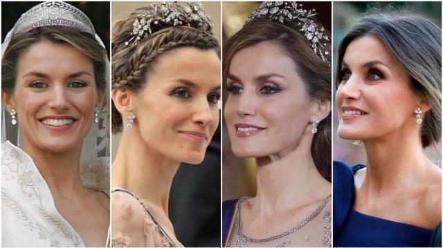 珠寶耳飾篇西班牙王后萊蒂齊亞的101種頸肩搖曳之美（一）