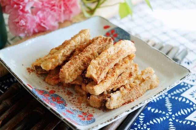 酥炸杏鮑菇，一款口感炸裂的春享美食，比肉肉好吃太多，吃就上癮