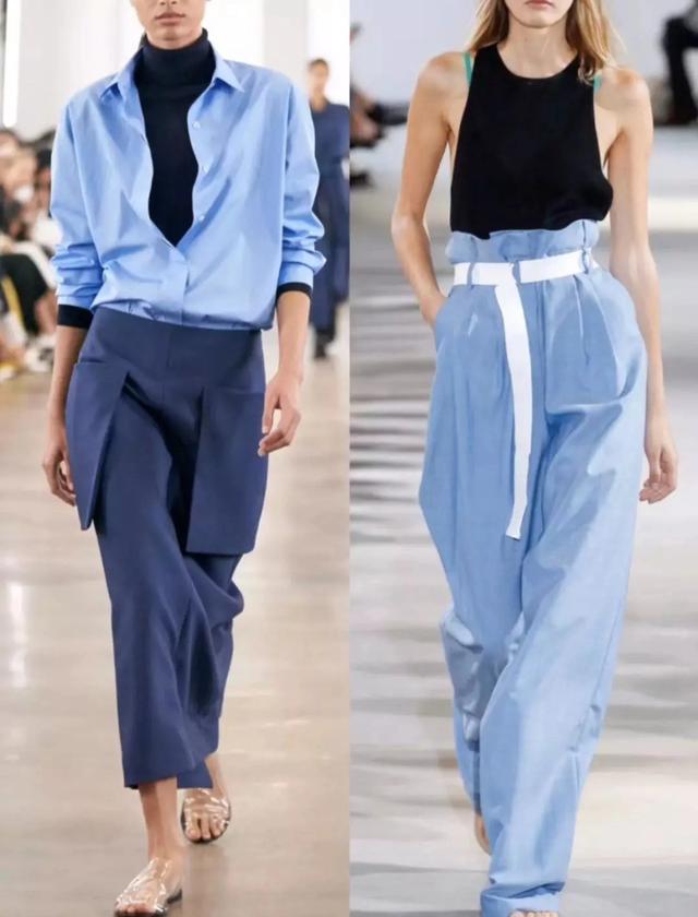 2020時尚街拍｜石灰藍的輕盈和時髦，治愈繫心靈的顏色！