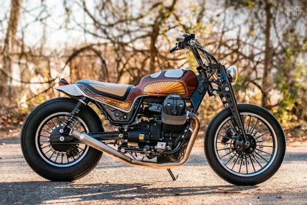 熠熠生輝! Moto Guzzi V9漫遊者
