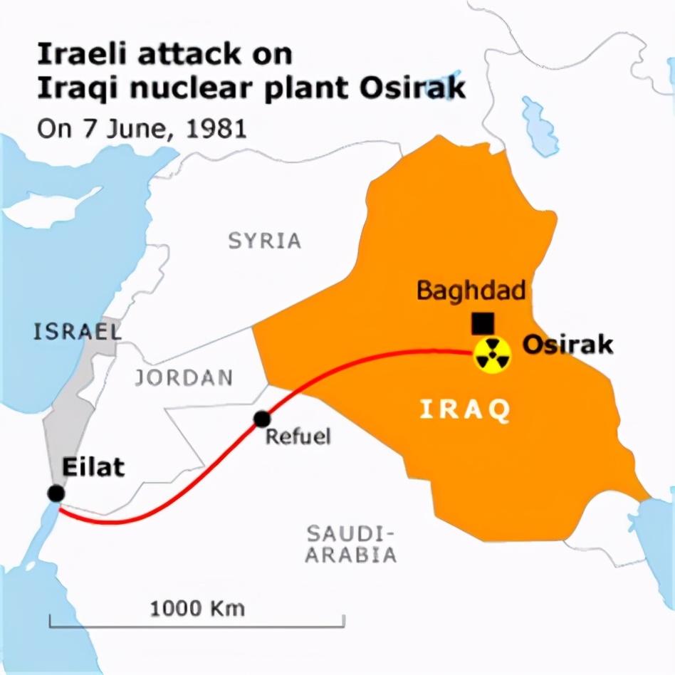 以色列两分钟摧毁伊拉克核反应堆，萨达姆核武器迷梦灰飞烟灭