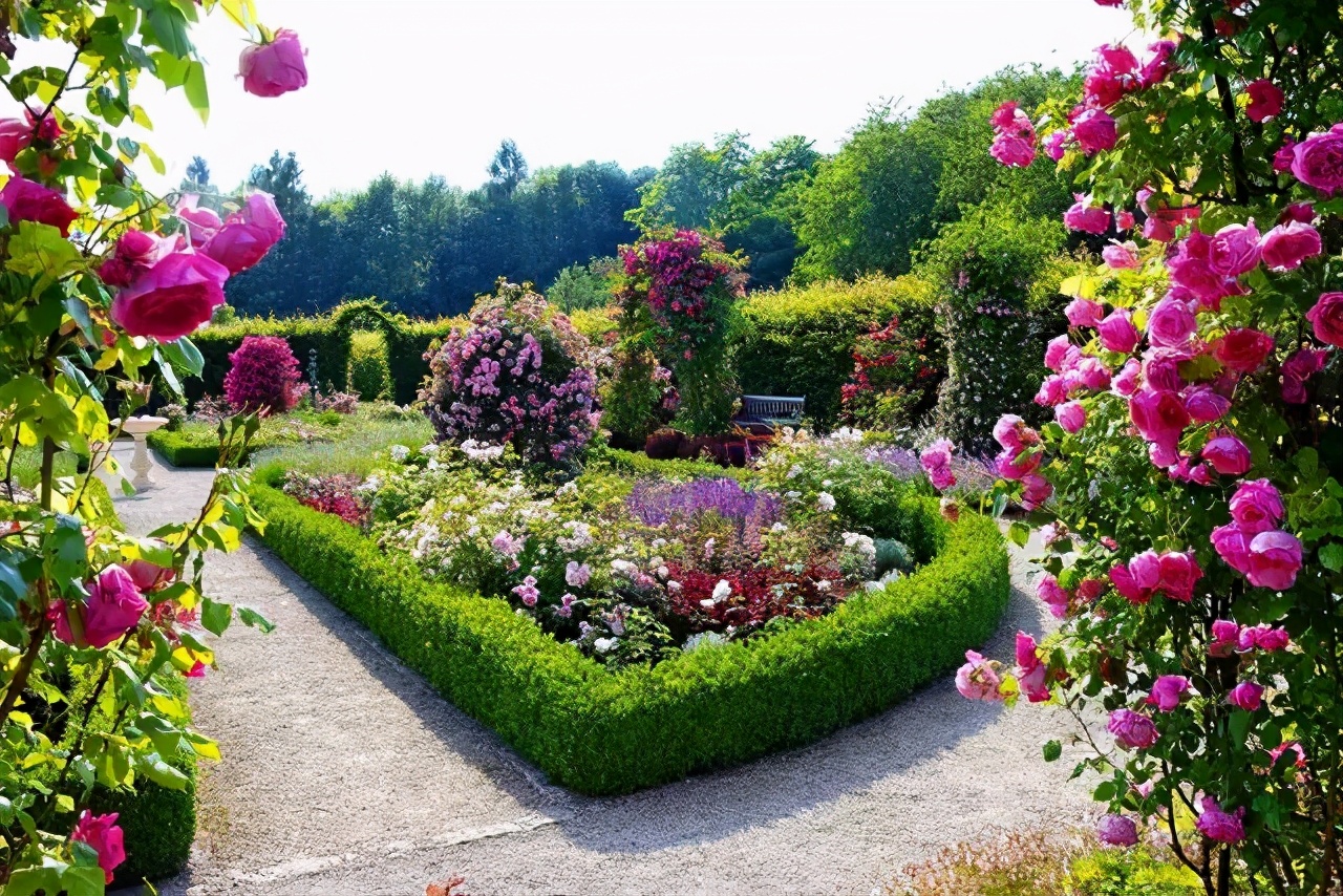 建一座花園小院兒，從此不理塵囂，只顧田園