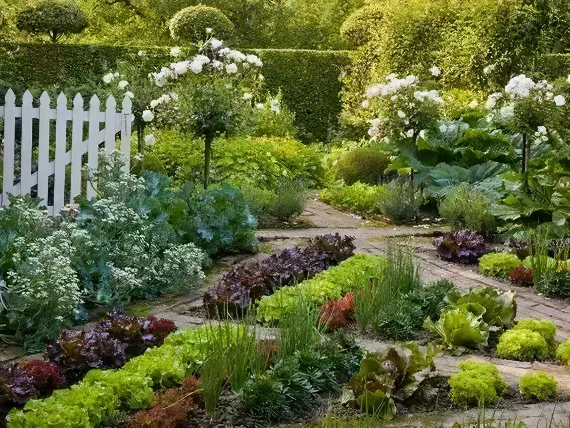 花園就是菜園，這才是種花的最高境界