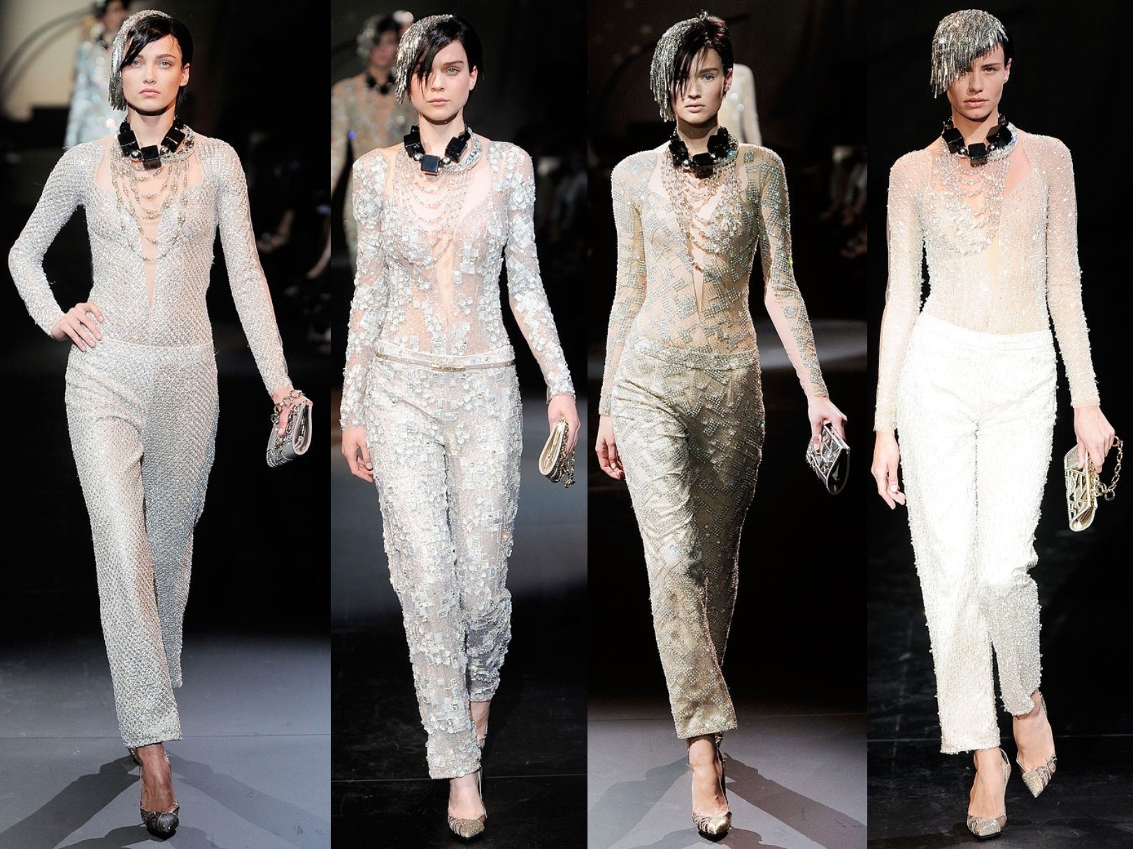Armani Prive“攻”氣大女人風經典高定秀，盡顯女性的獨立優雅