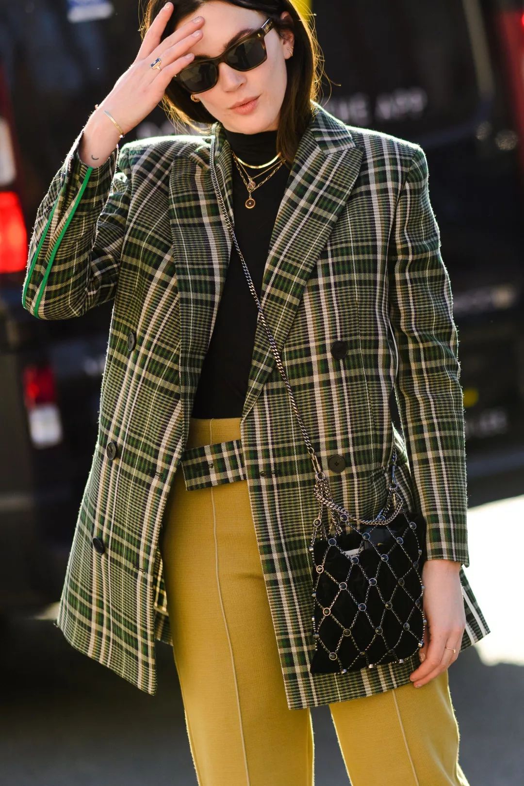 永不過時的格紋,迎著早春做個Plaid Girl吧!