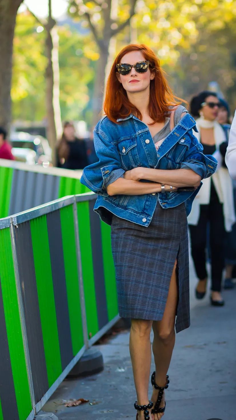 永不過時的格紋,迎著早春做個Plaid Girl吧!